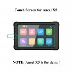 Touch Screen Digitizer Replacement for ANCEL X5 Tablet Scanner